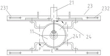 Fluctuating wall cylinder experimental device