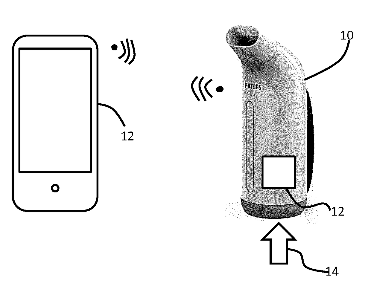 Breathing training, monitoring and/or assistance device