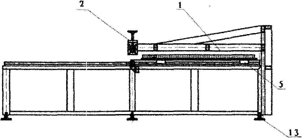 Crevasse creasing machine for honeycomb paperboards