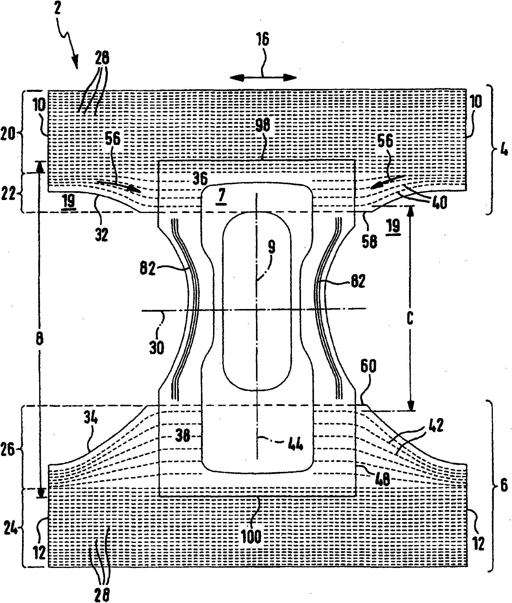 Method for producing incontinence pants