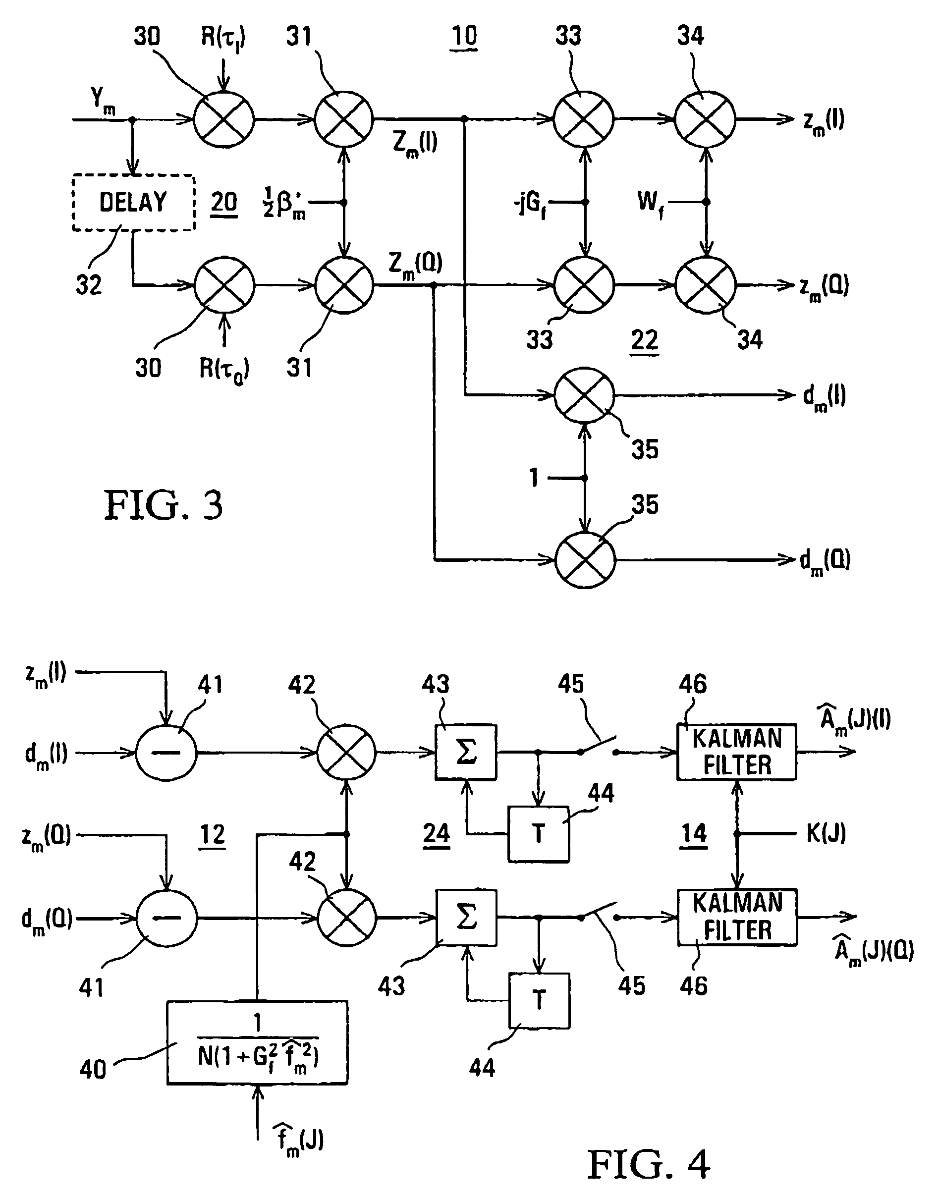 Channel estimation in CDMA communications systems using both lower power pilot channel and higher power date channel