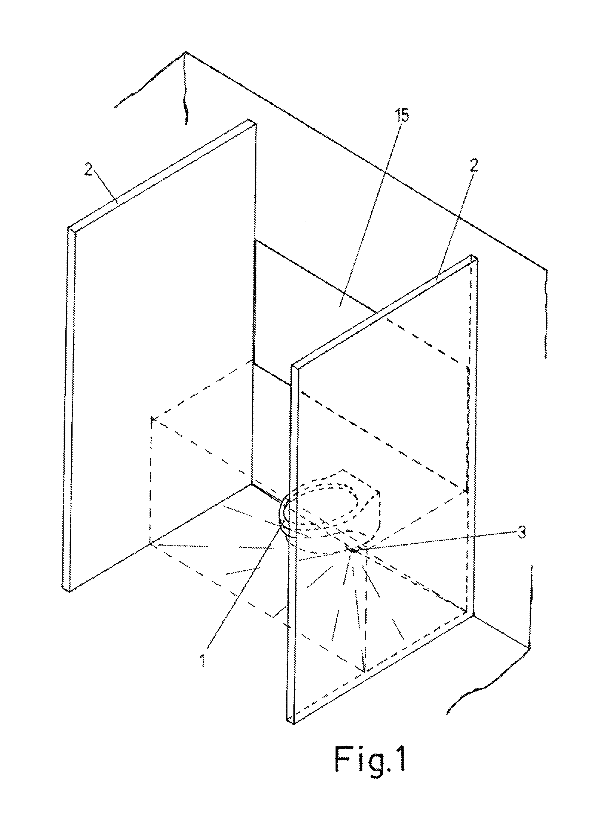 Automatic lavatory-cleaning system