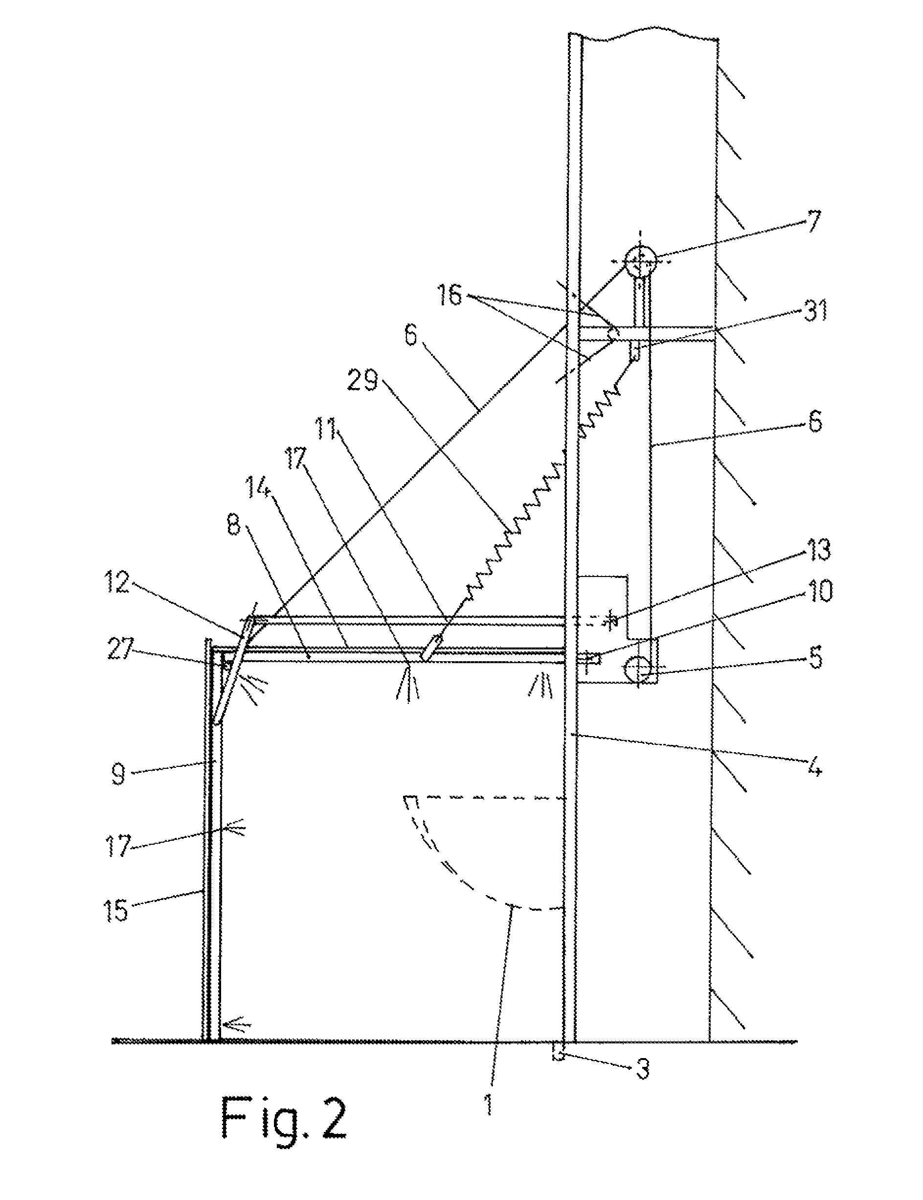 Automatic lavatory-cleaning system