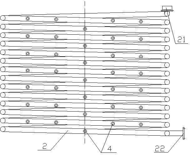 Air charging device of oxidation starting groove