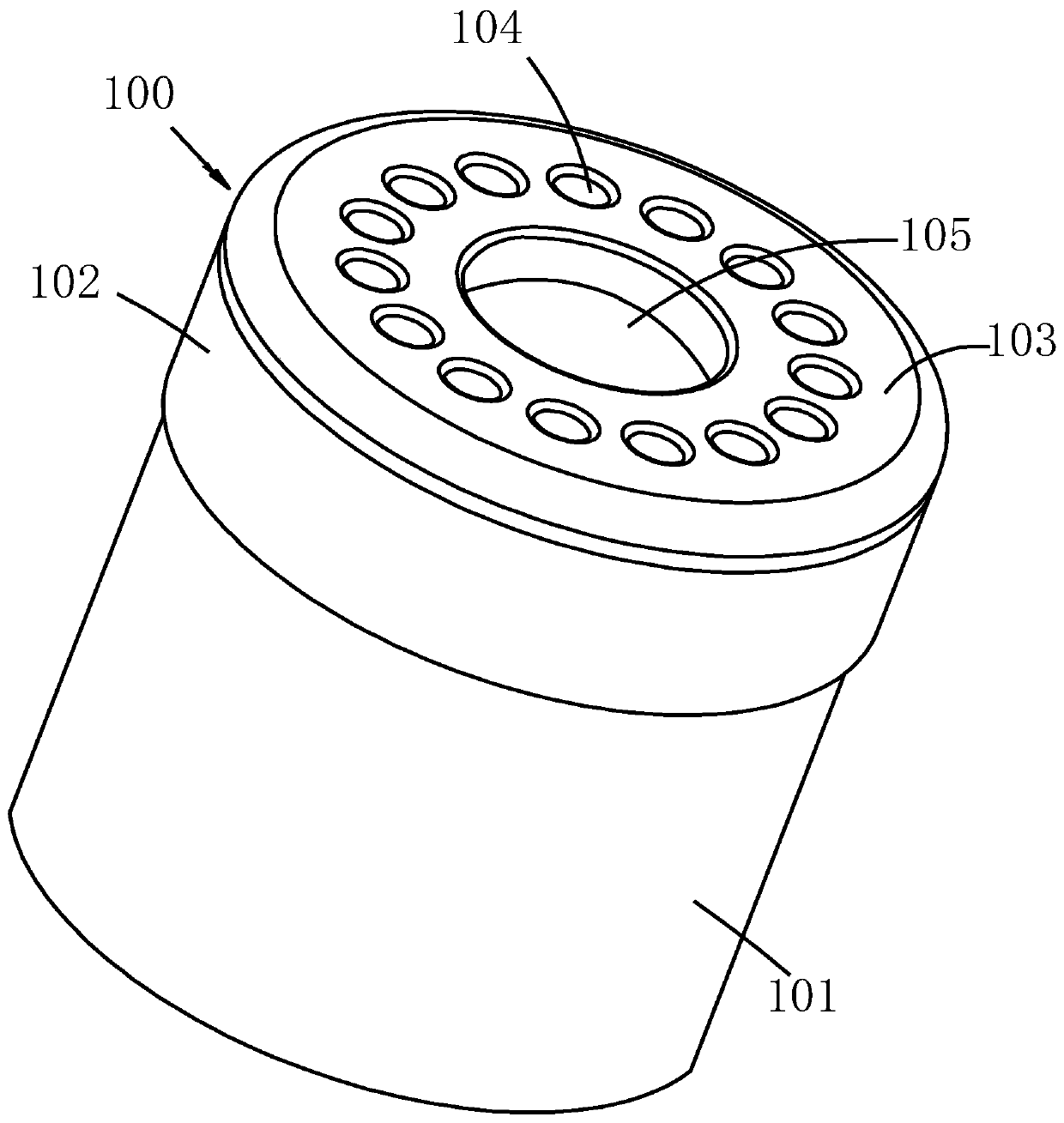 Fishing pole plug structure