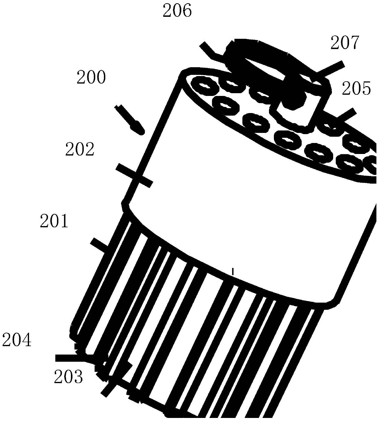 Fishing pole plug structure