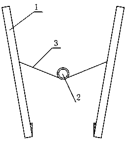 Auxiliary fixing clamp for test joints