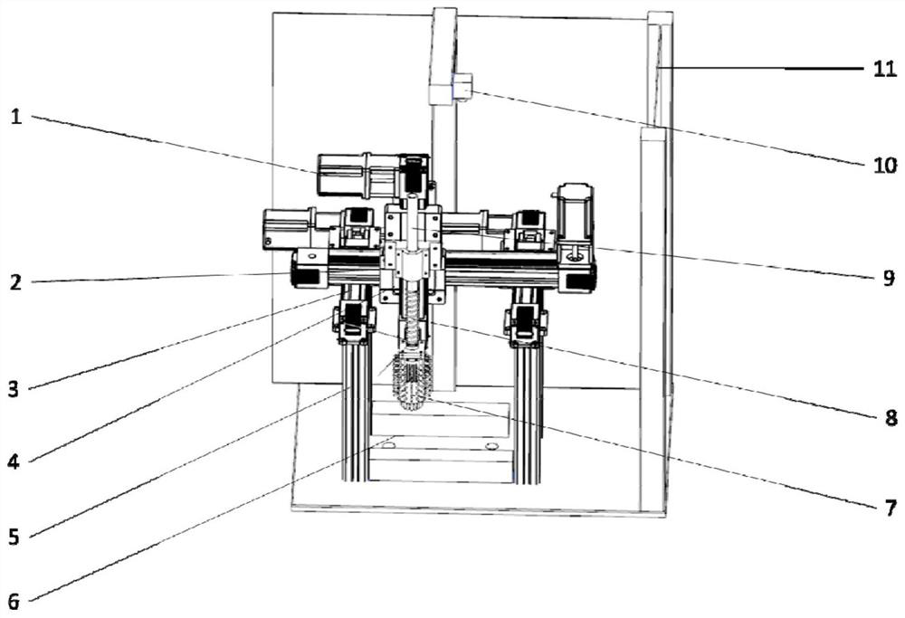 Intelligent cleaning and recycling device for fluorescent powder of scrapped CRT television