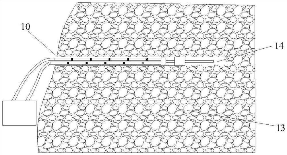 Coal and rock mass deep hole segmented grouting reinforcement device and reinforcement method