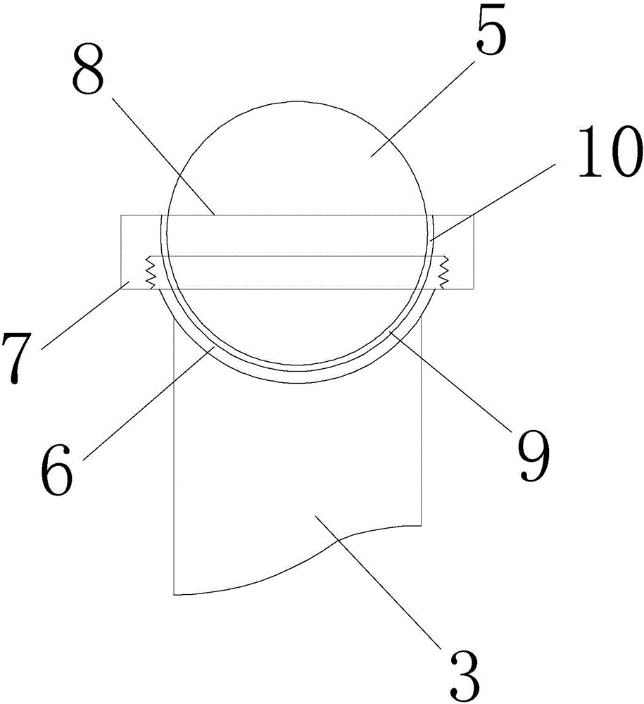 Rechargeable vehicle-mounted handset support