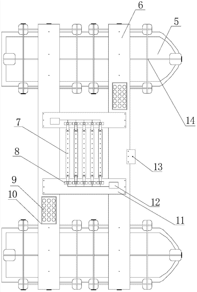 A three-dimensional sampling device for river pollutant transport simulation