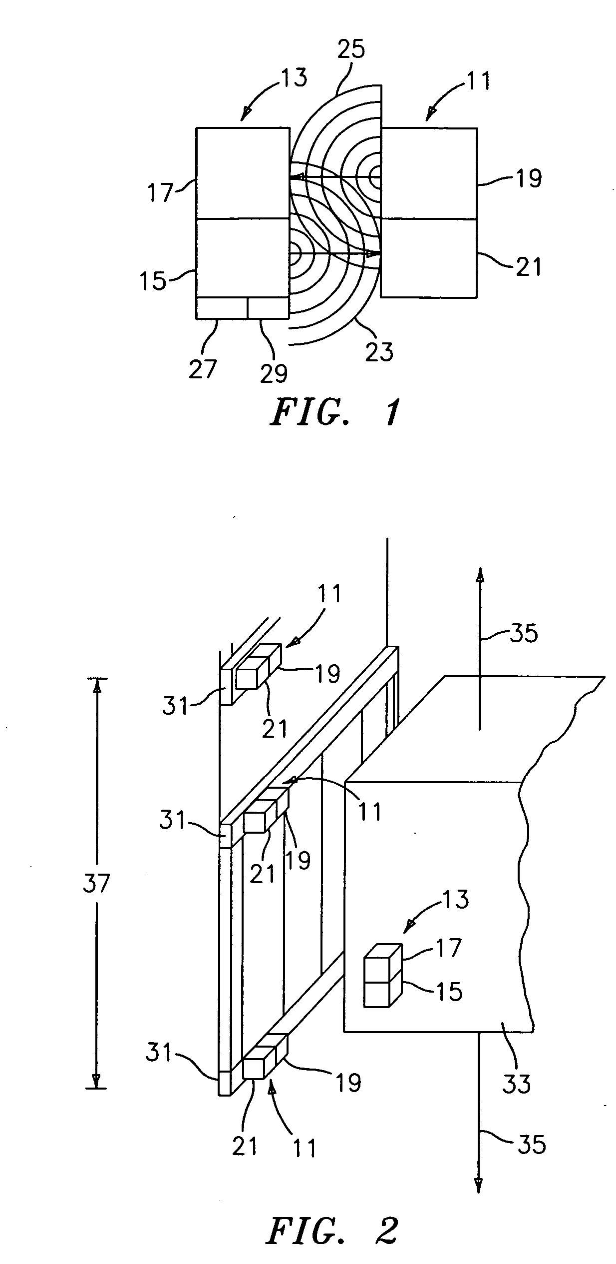 Passive ultrasonic rfid elevator positioning reference system