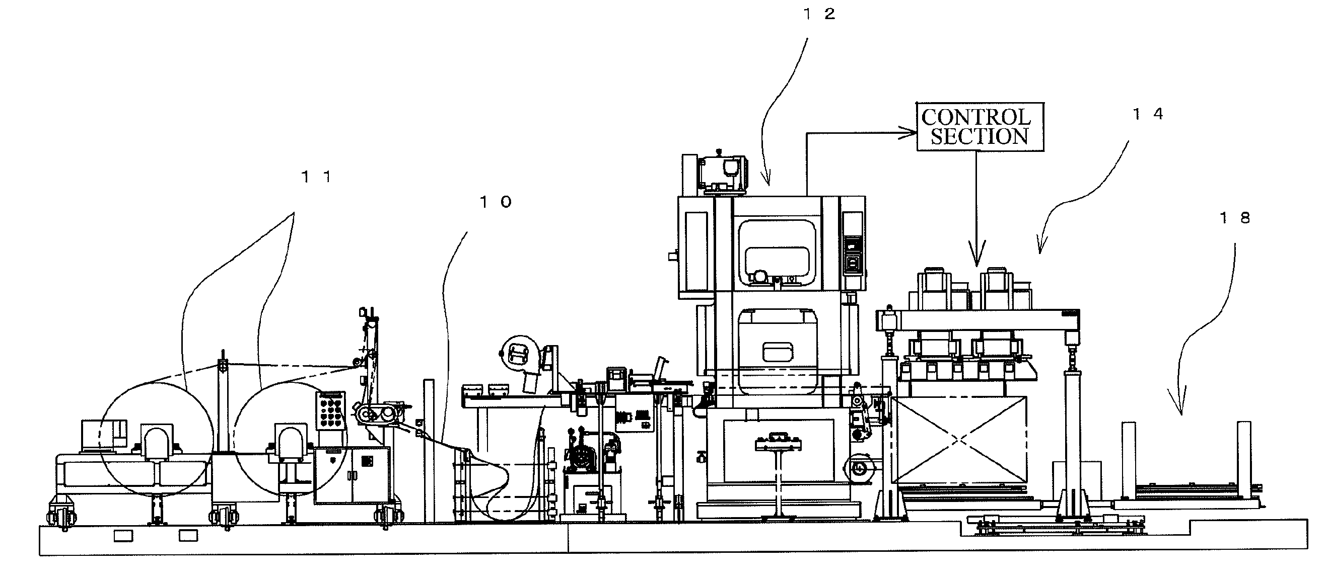 Suction unit and heat exchange fin manufacturing machine