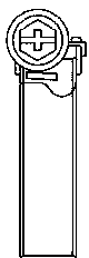 Worm-gear clamp with spiral spring