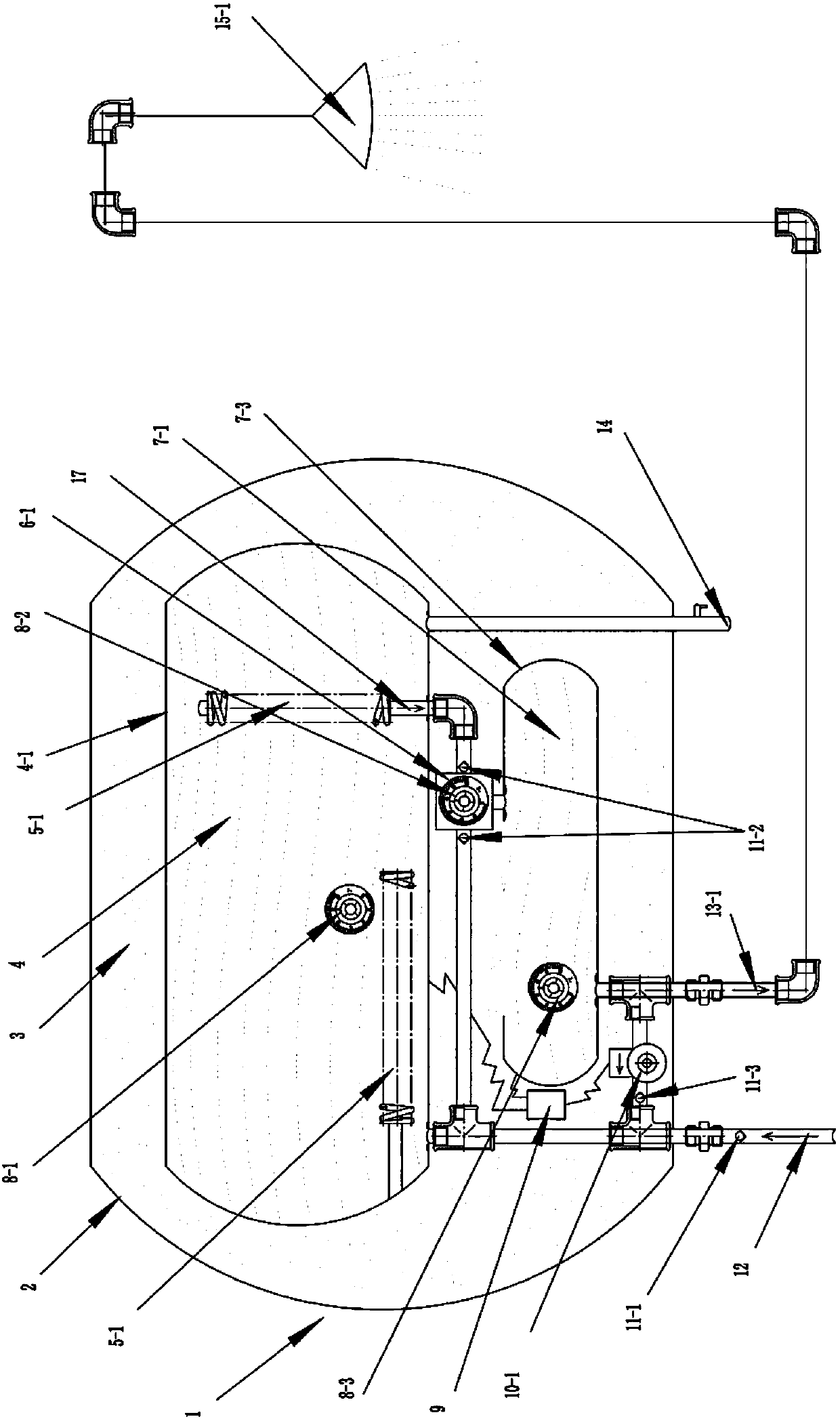 Hot water supply system