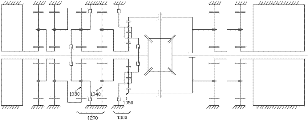 Double-motor coupling drive axle with torque directional distribution function