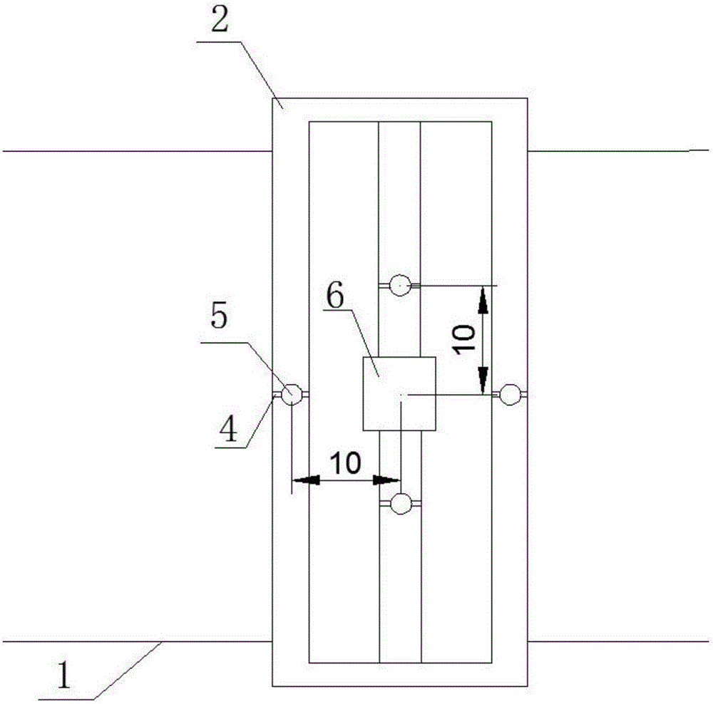 Method and apparatus for synchronously measuring flow velocity and multi-point water level of complex flow