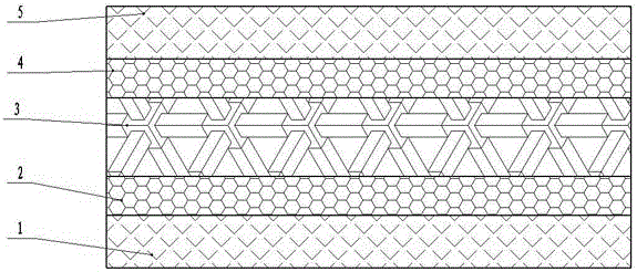 Composite leather fabric reducing outward heat escape