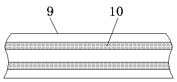 Rotatable switching type barrier-free waterproof threshold