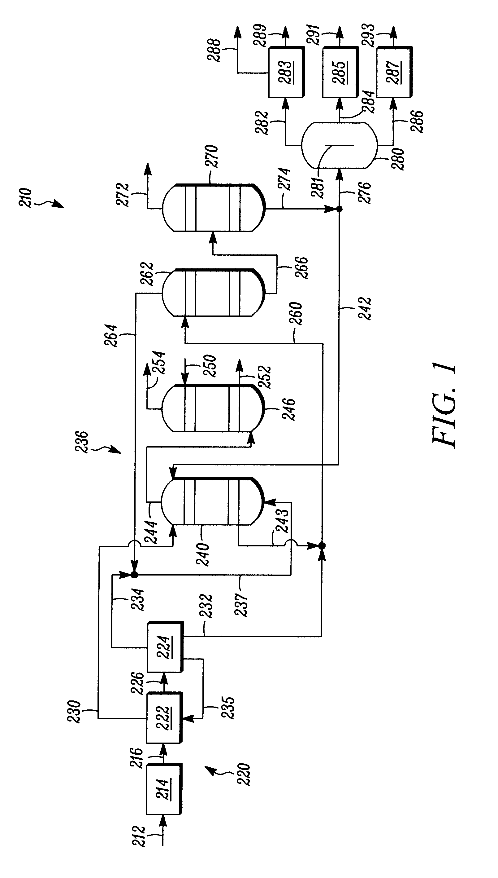 Dividing wall separation in light olefin hydrocarbon processing