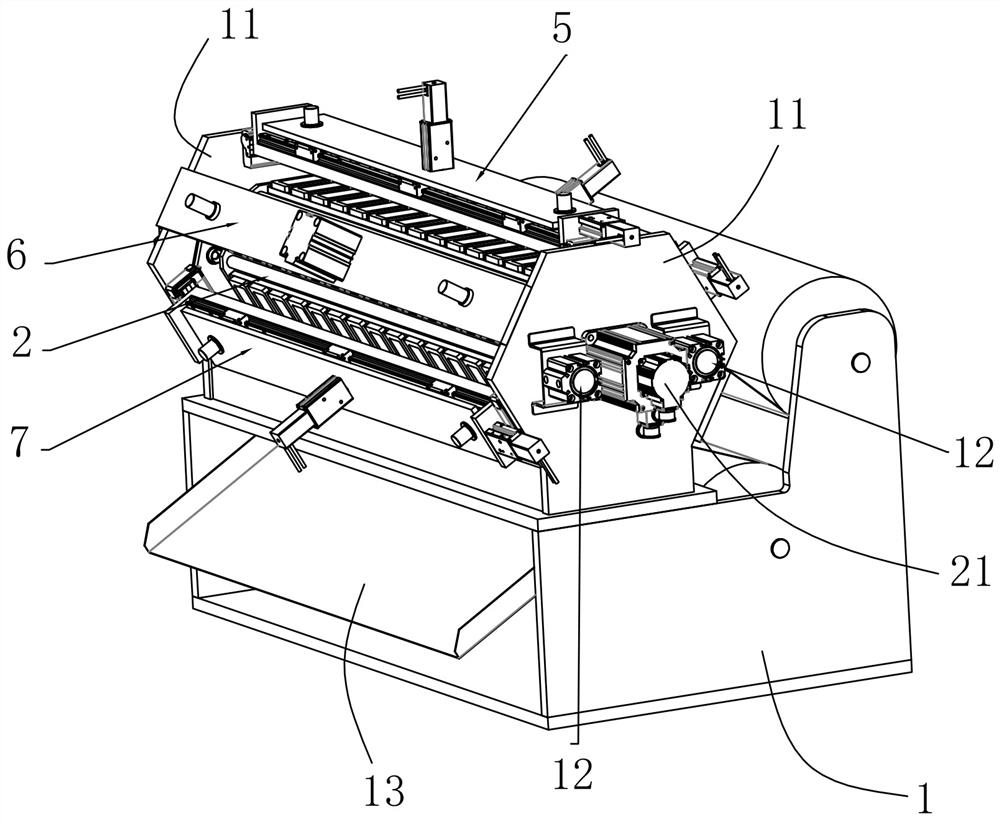 Rotary ic card punching and milling equipment