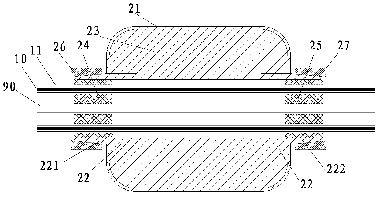 Expansion shell bearing plate and anchor rod adopting same