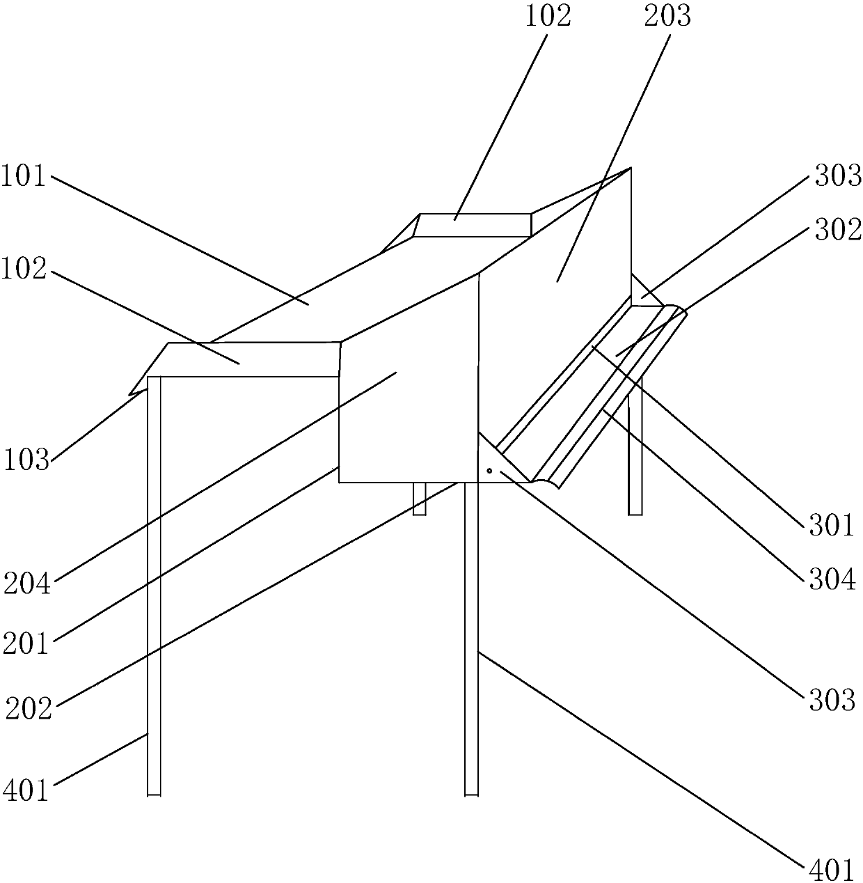 Efficient live earthworm separating method and device for implementing method