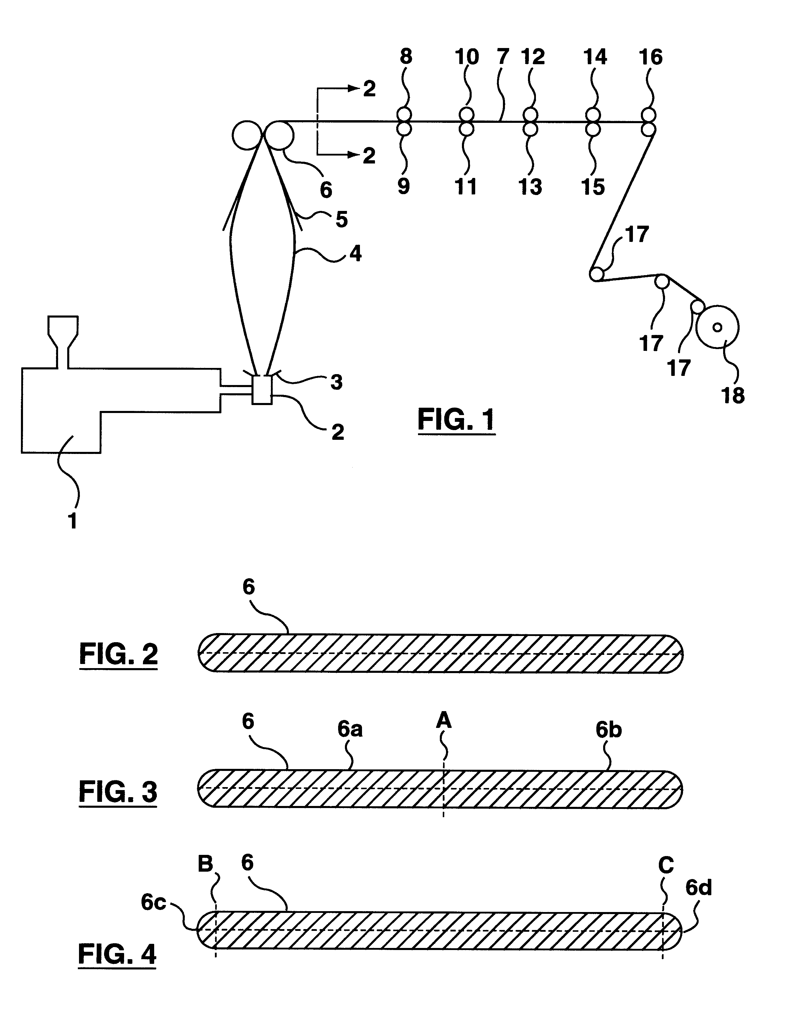 Production of stretch plastic film