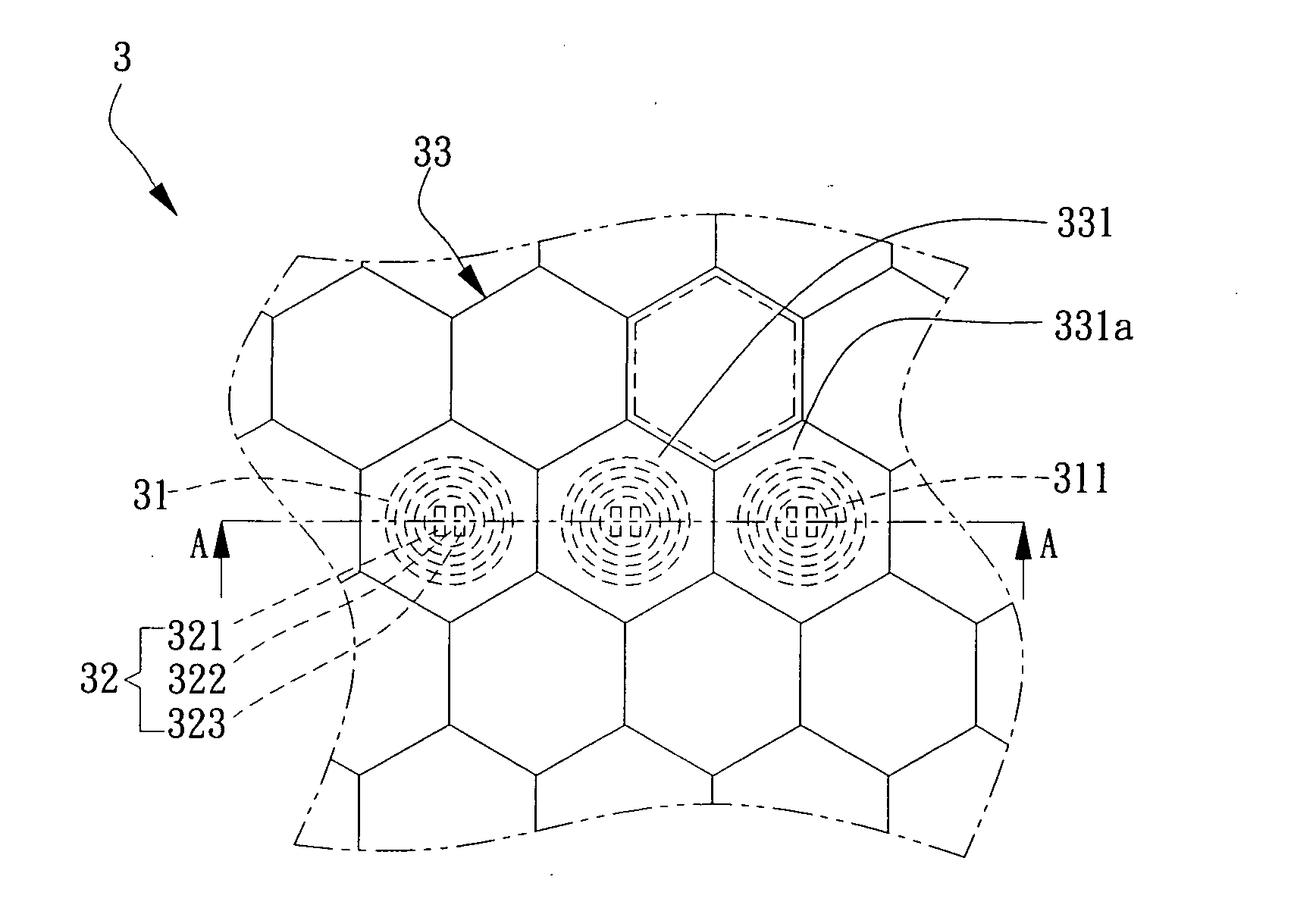 Apparatus of LED flat light signal display