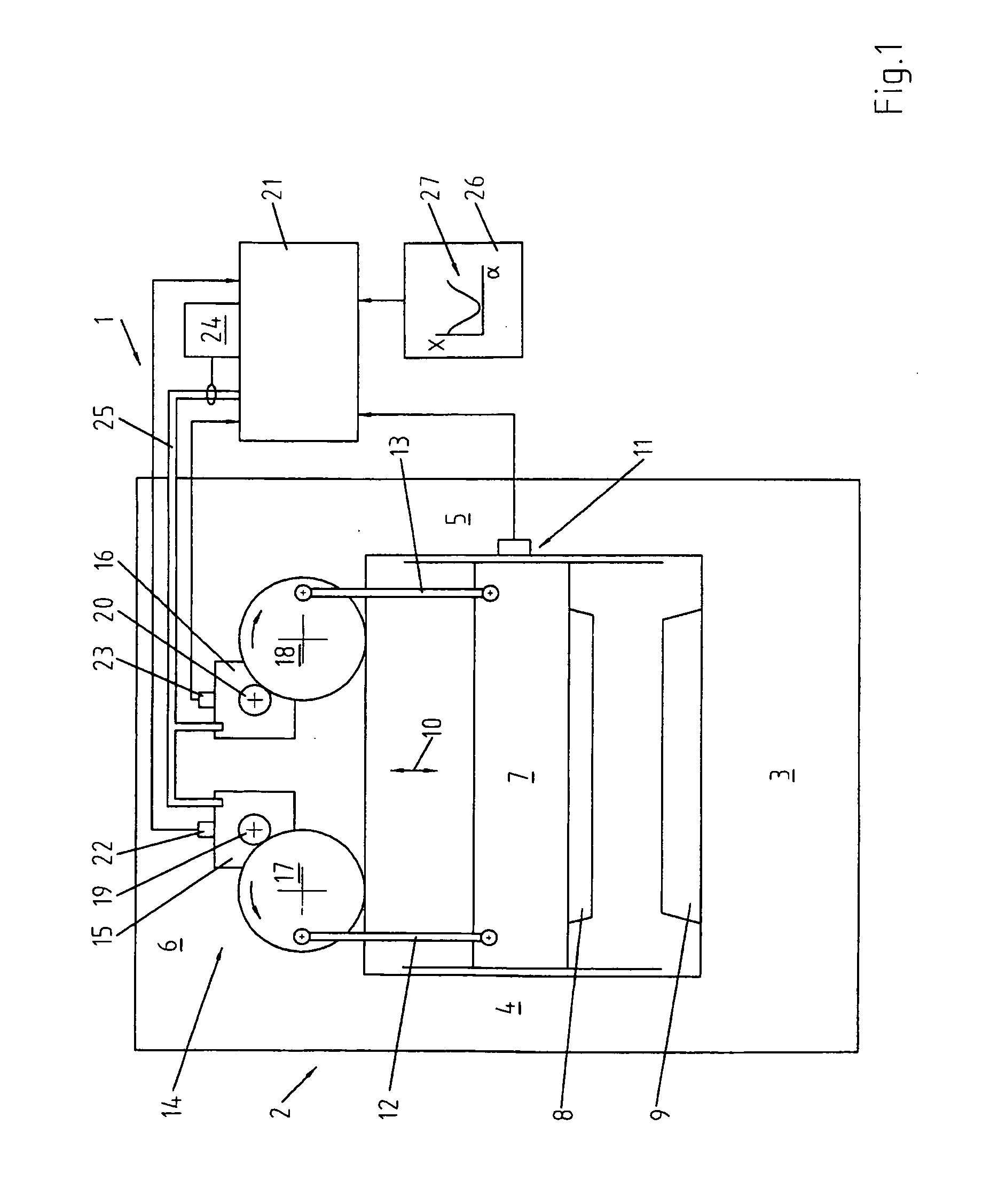 Plunger drive with load profile adaptation