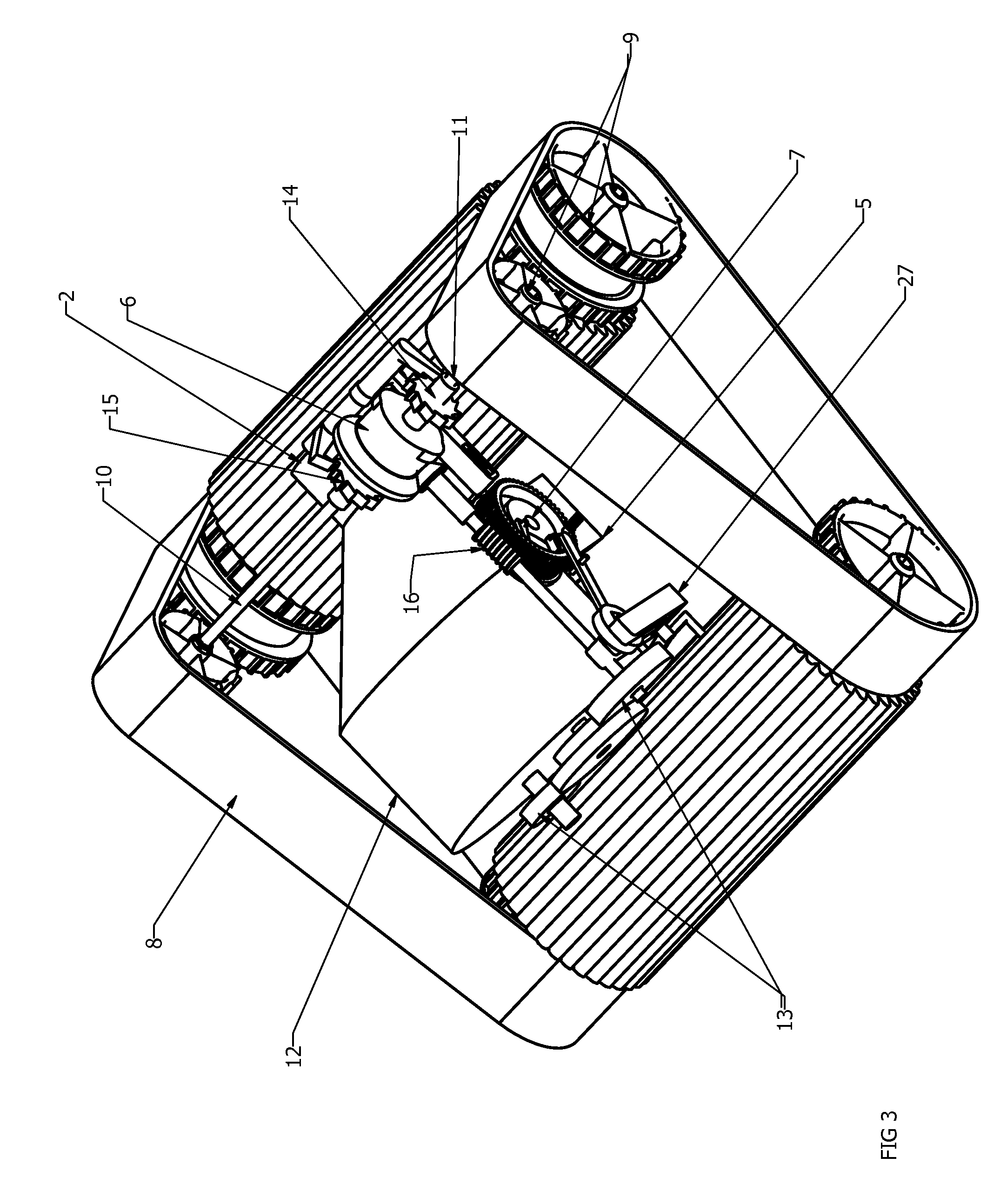 Vortex turbine cleaner