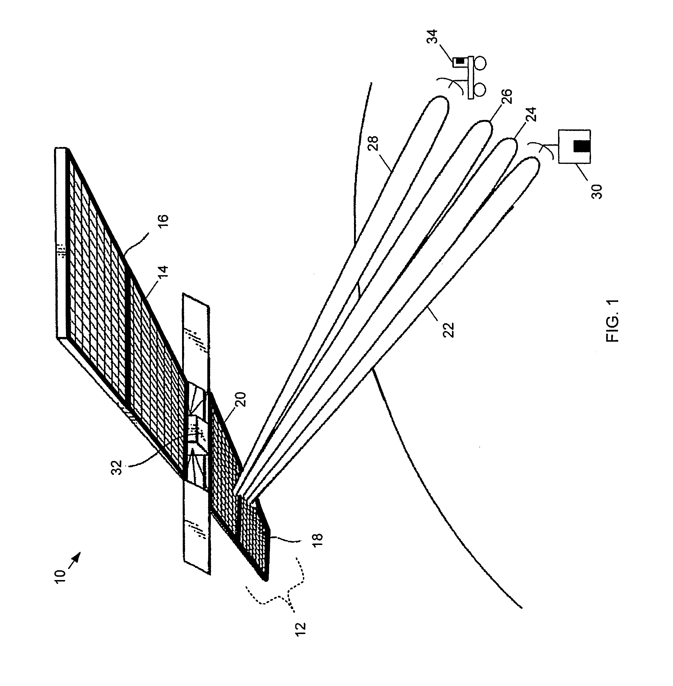 Shared phased array beamformer