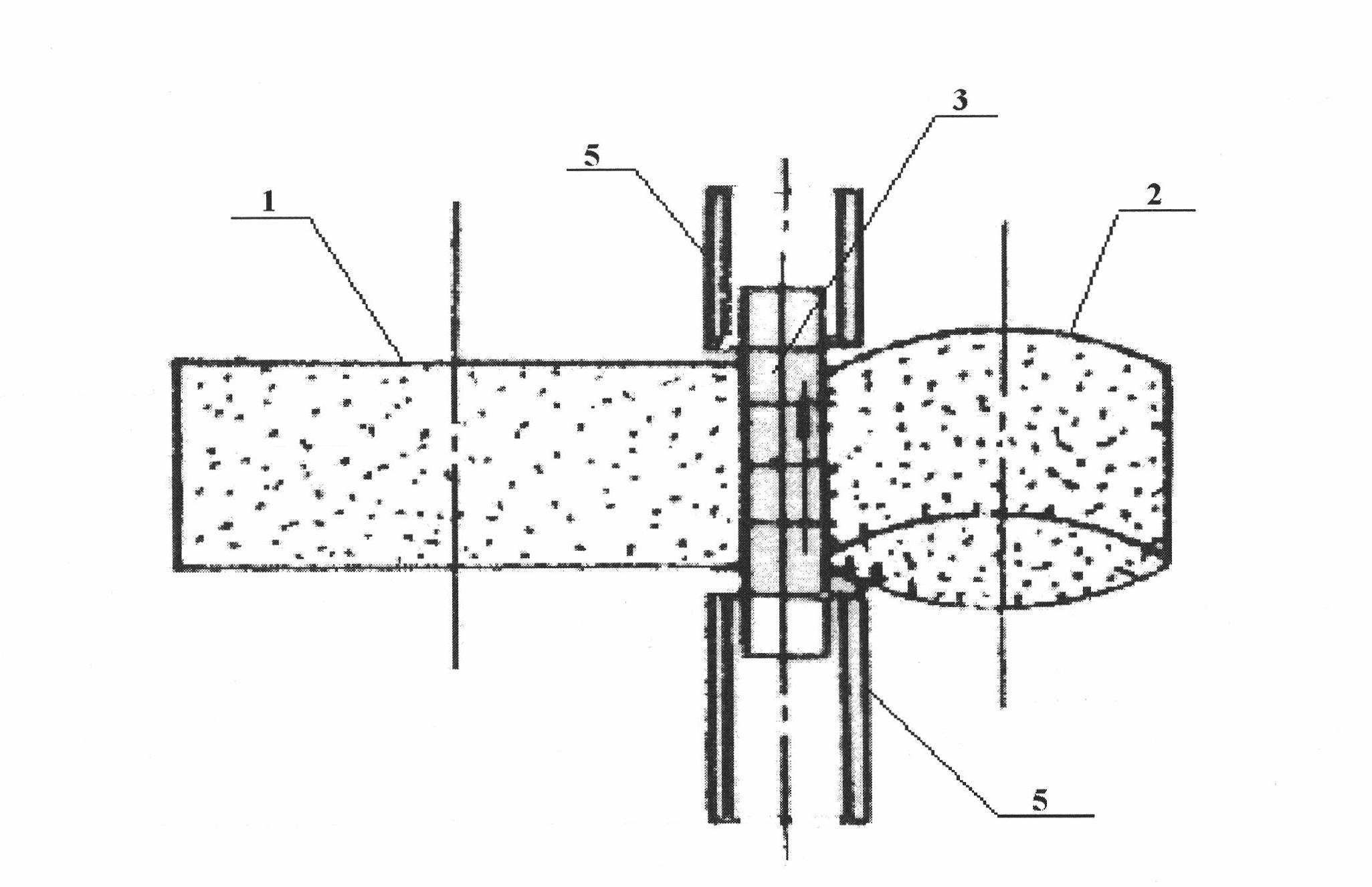 Composite grain diamond grinding wheel for UO2 pebble grinding device