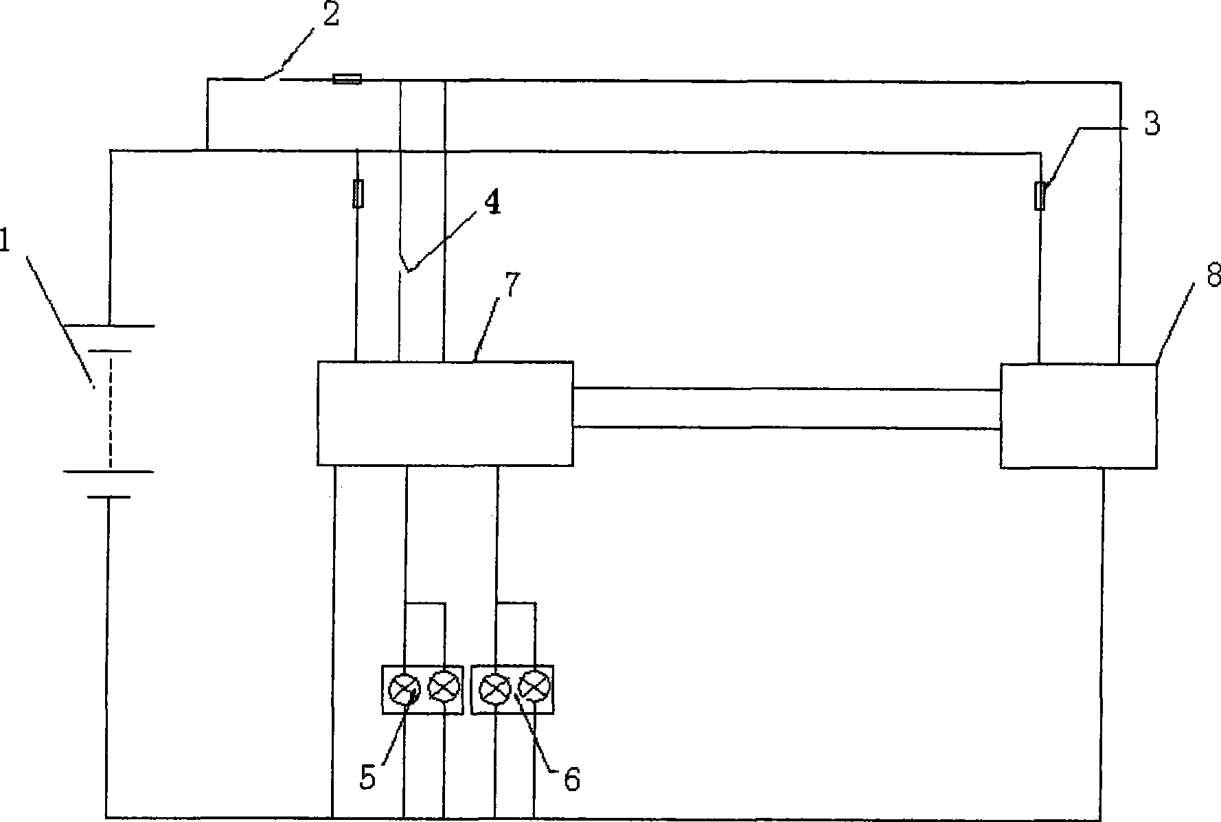 Brake lamp fault monitoring apparatus and method