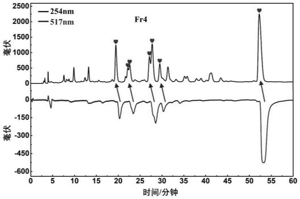 Novel diaryl nonane II and I free-radical inhibitor in Saxifraga tangutica, separation and preparation process for novel diaryl nonane II and I free-radical inhibitor and application of novel diaryl nonane II and I free-radical inhibitor