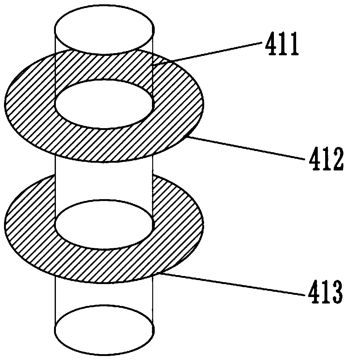 Sediment treatment controllable irrigation type saline-alkali land improvement system