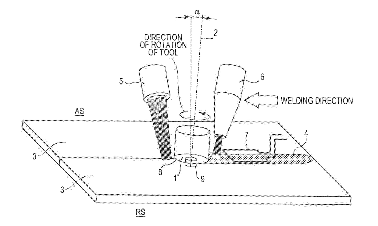 Friction stir welding apparatus for structural steel