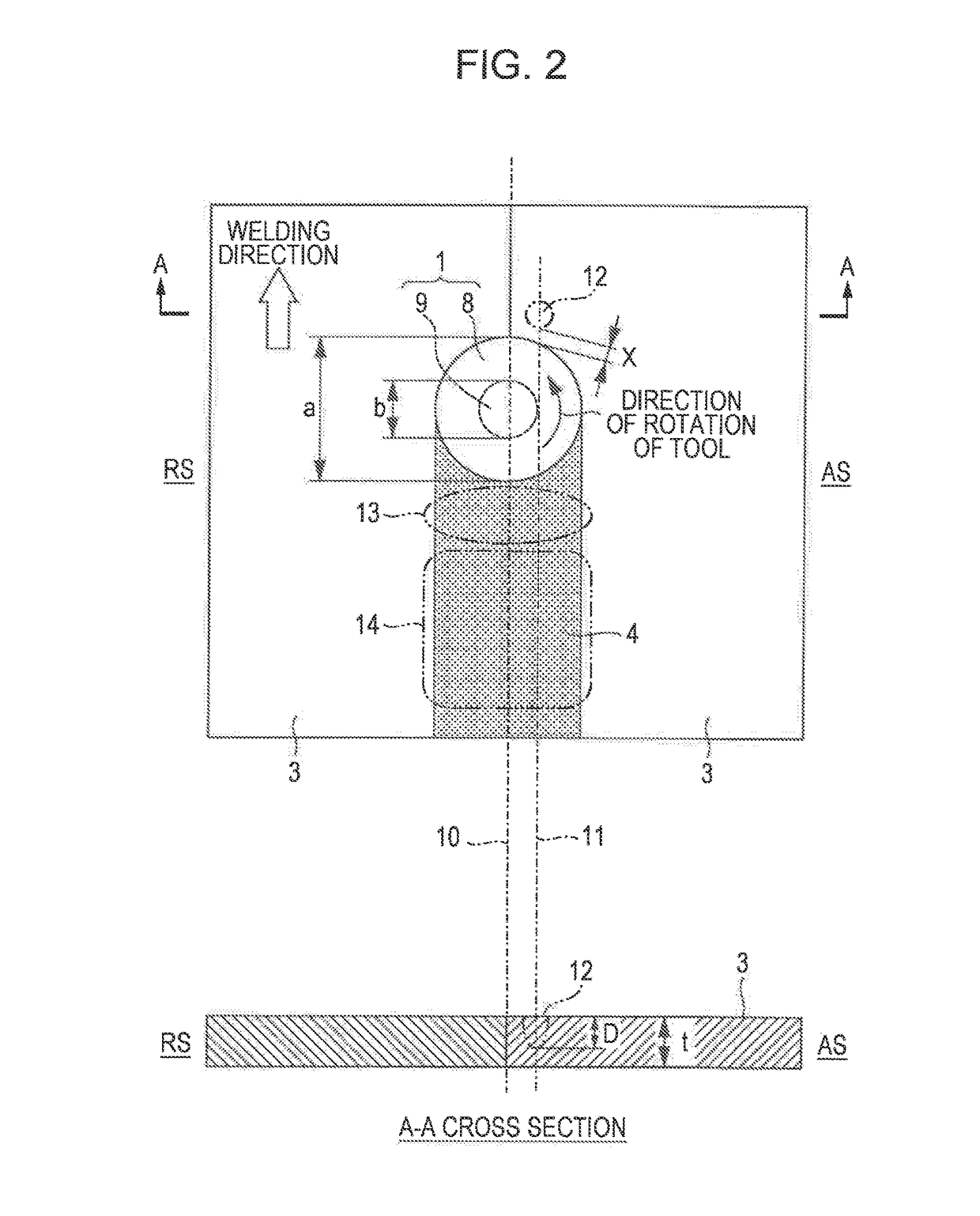 Friction stir welding apparatus for structural steel