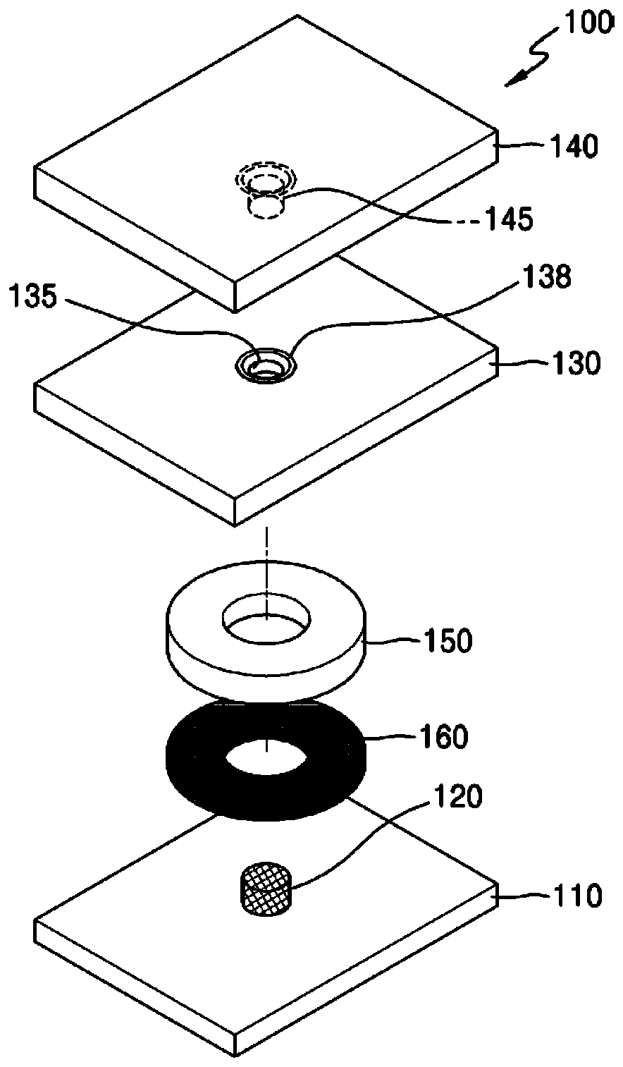 Light-emitting element and aerosol generation device comprising same