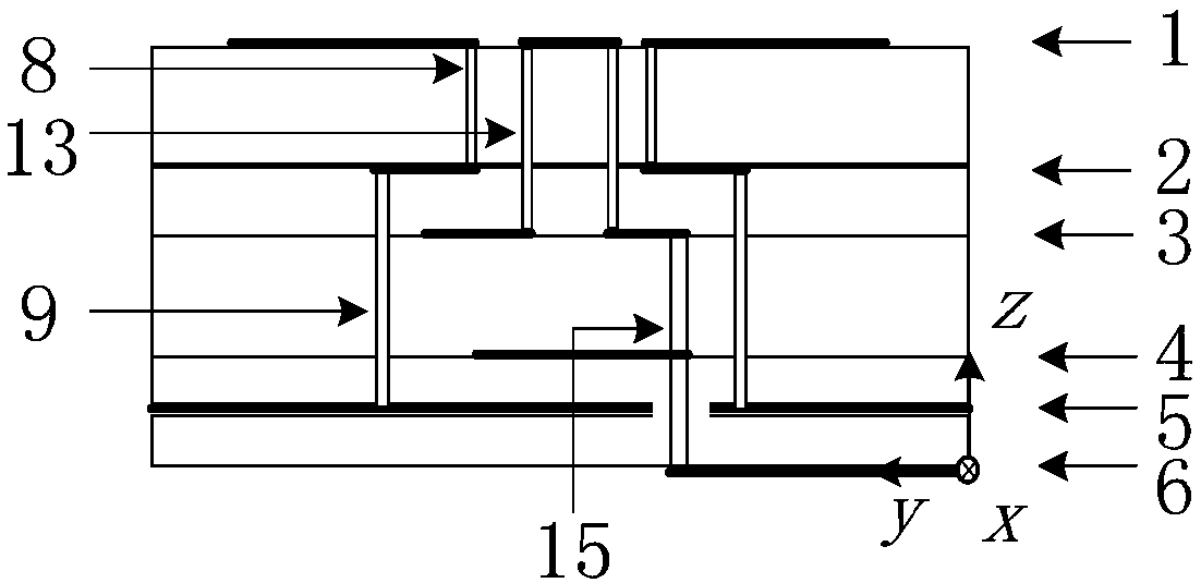 5G millimeter wave filtering wideband antenna