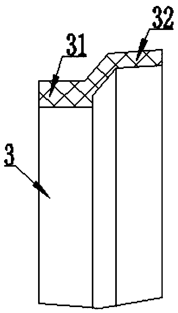 Rotor aluminum casting structure of outer rotor motor