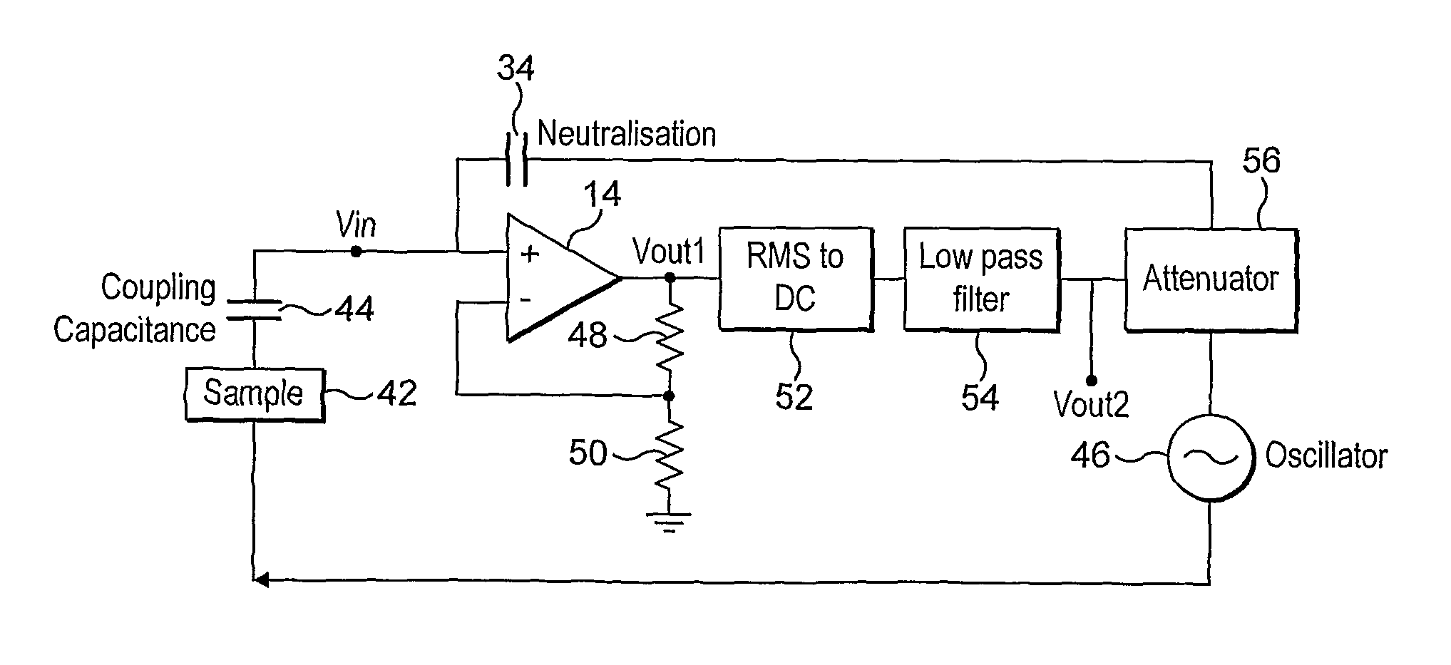 Electric potential sensor