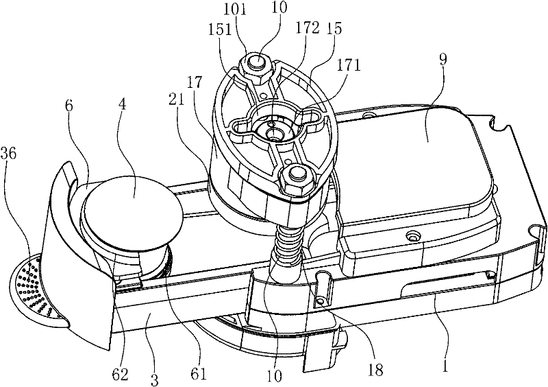 A coffee machine capable of automatically removing bags