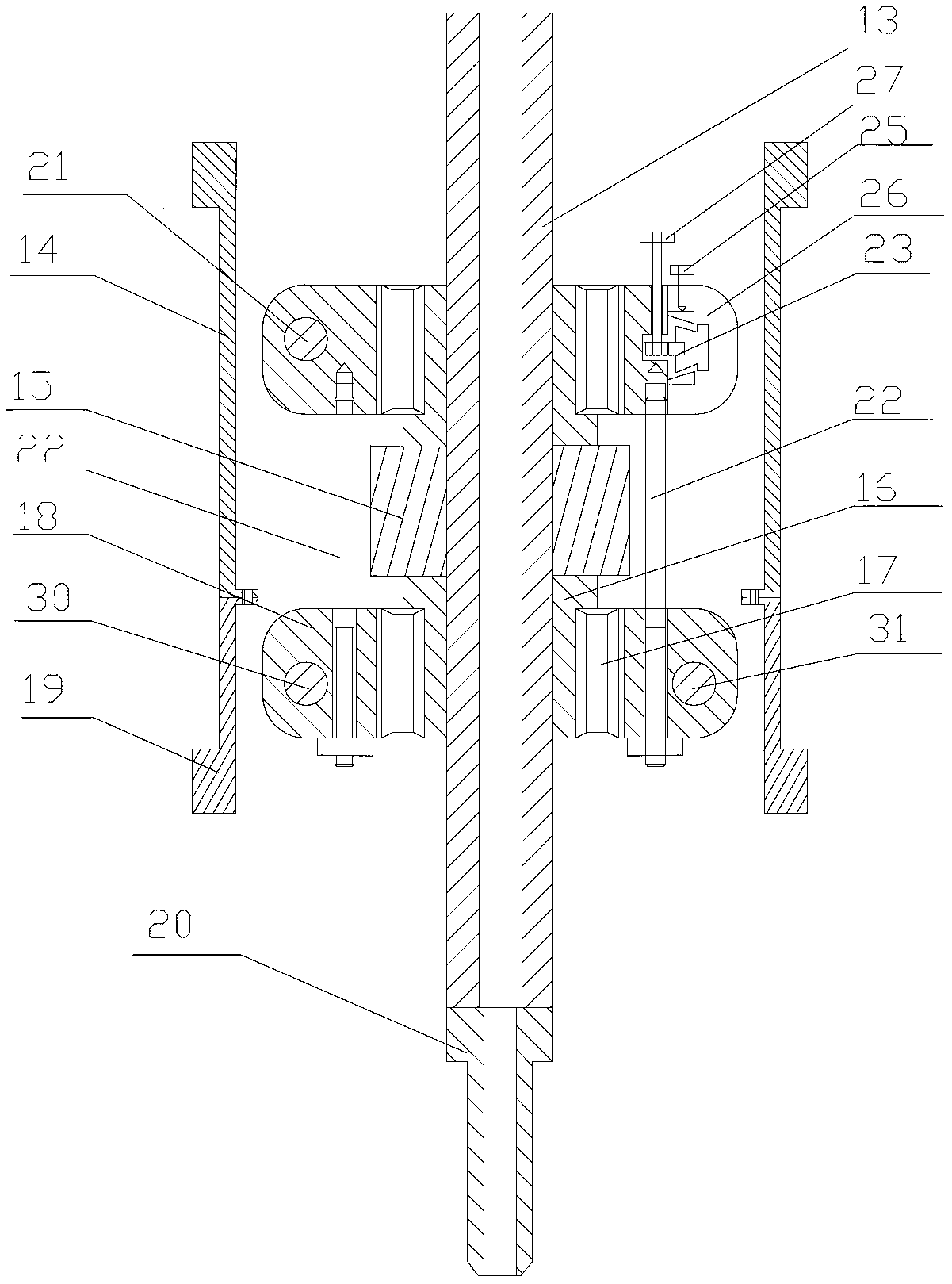 Welding gun for rotating arc gas metal arc welding