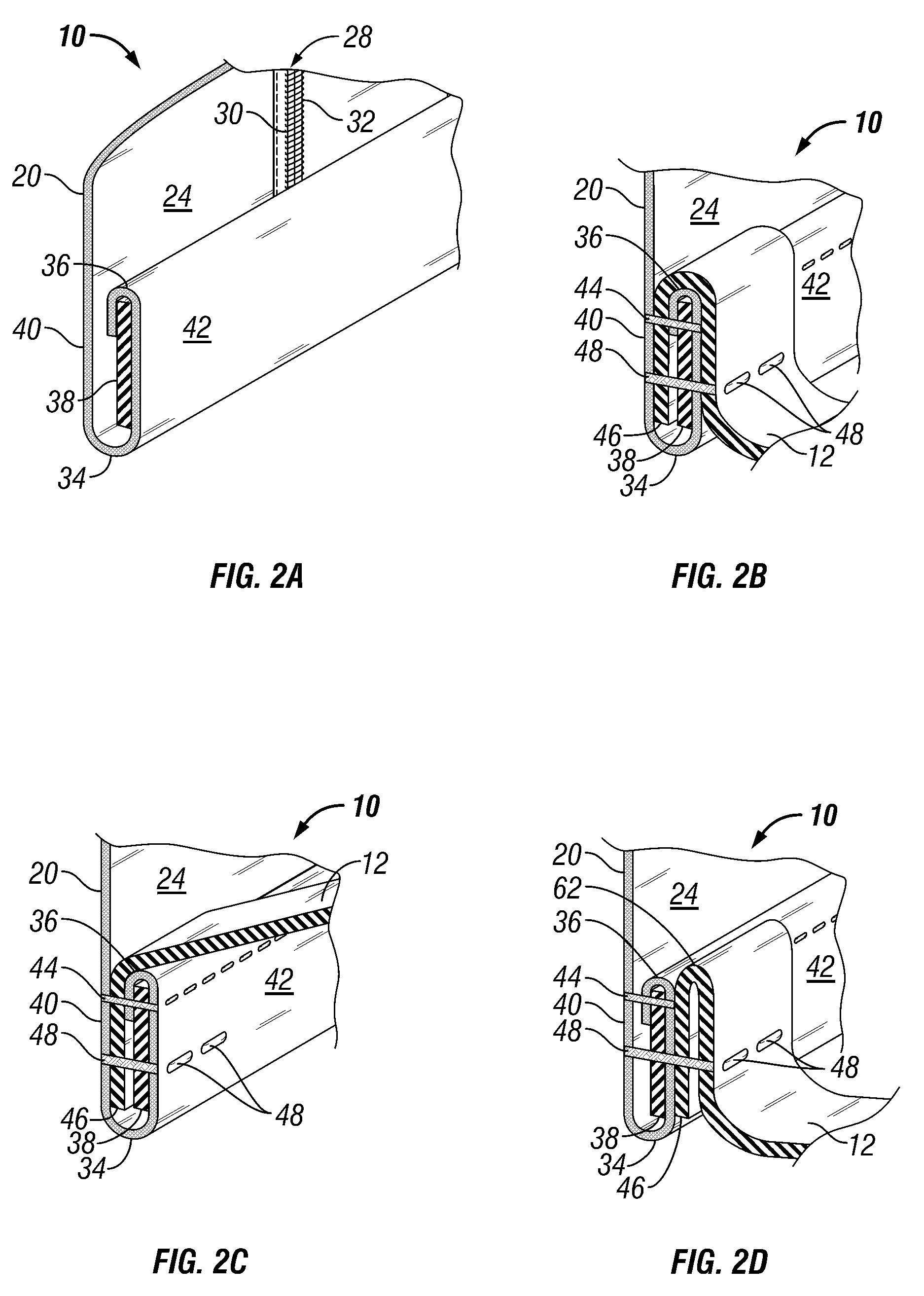 Fitted covering having diagonal elastic bands