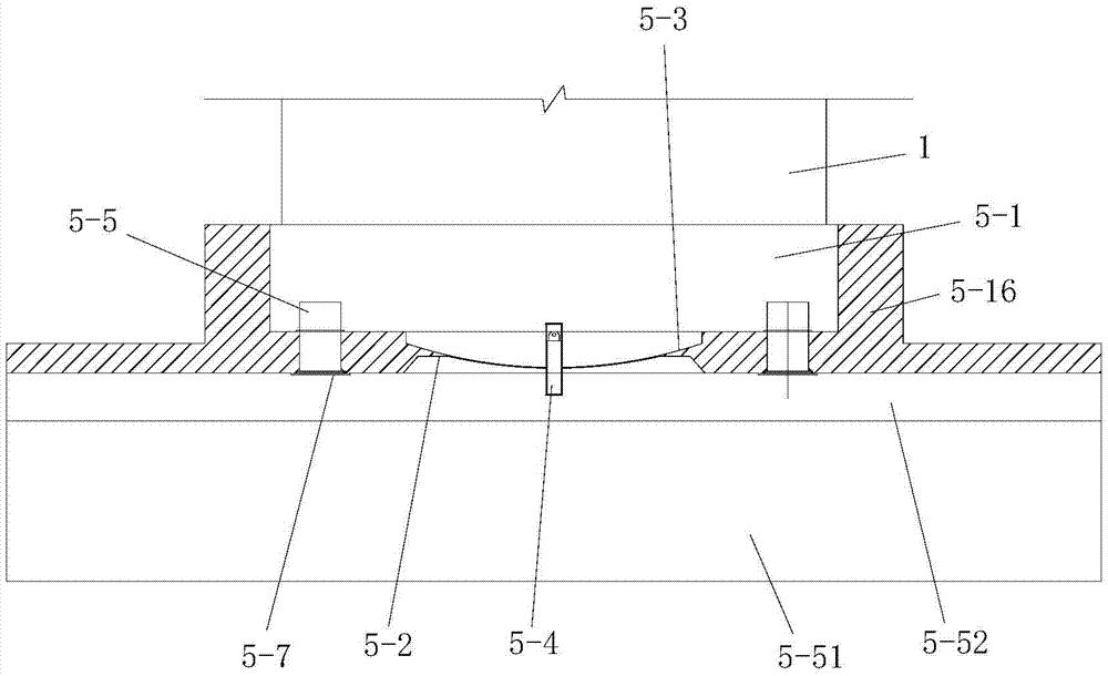 Swivel system for long-span continuous beam span existing station swivel construction and construction method