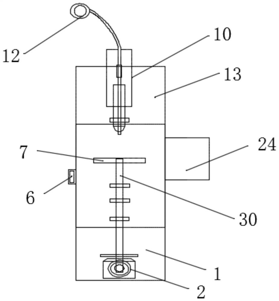 A new type of short-process melt electrospinning instrument for an intelligent integrated 3D printing platform