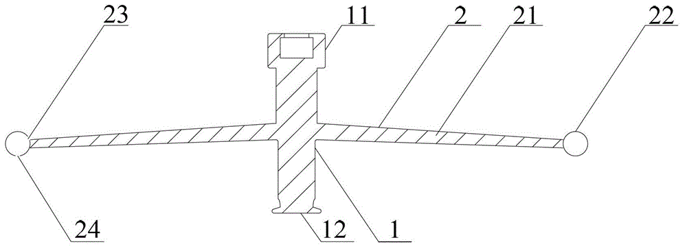 Anti-icing voltage-sharing plate