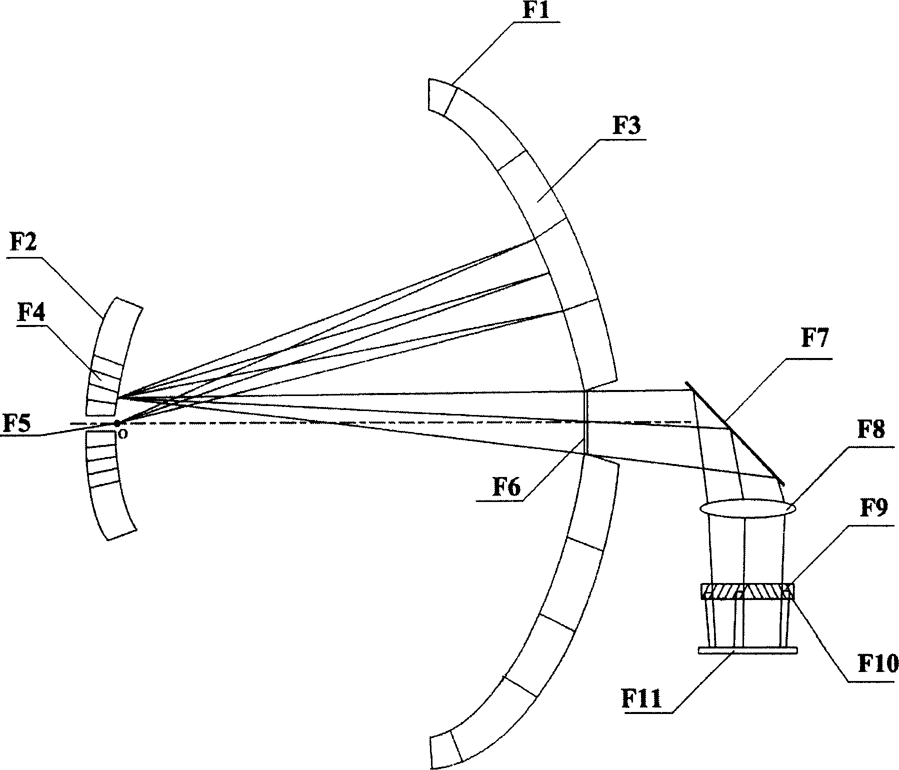 Lighting system based on reflective compound eye