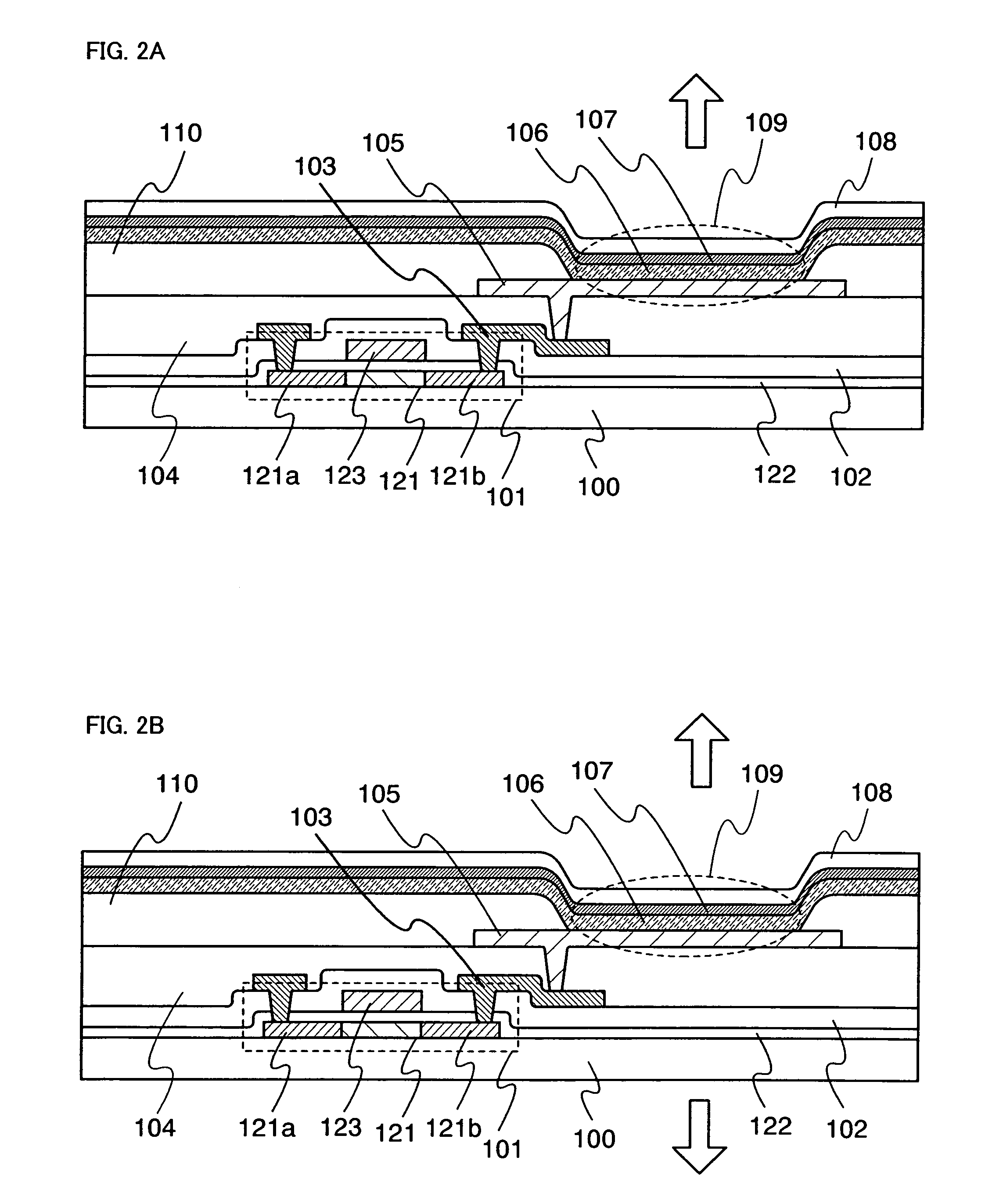 Light emitting element, light emitting device and semiconductor device